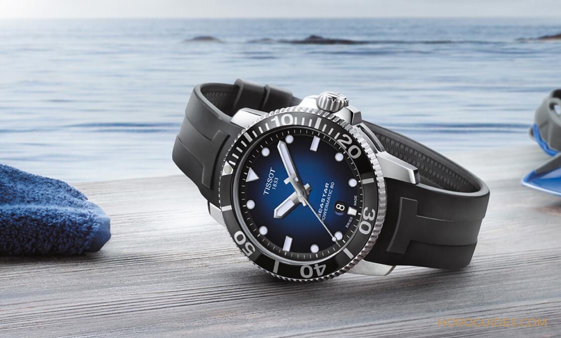 TISSOT - Seastar - T120.407.17.041.00 - [BASEL 2018]TISSOT超值入門潛水錶，陶瓷圈Seastar 1000
