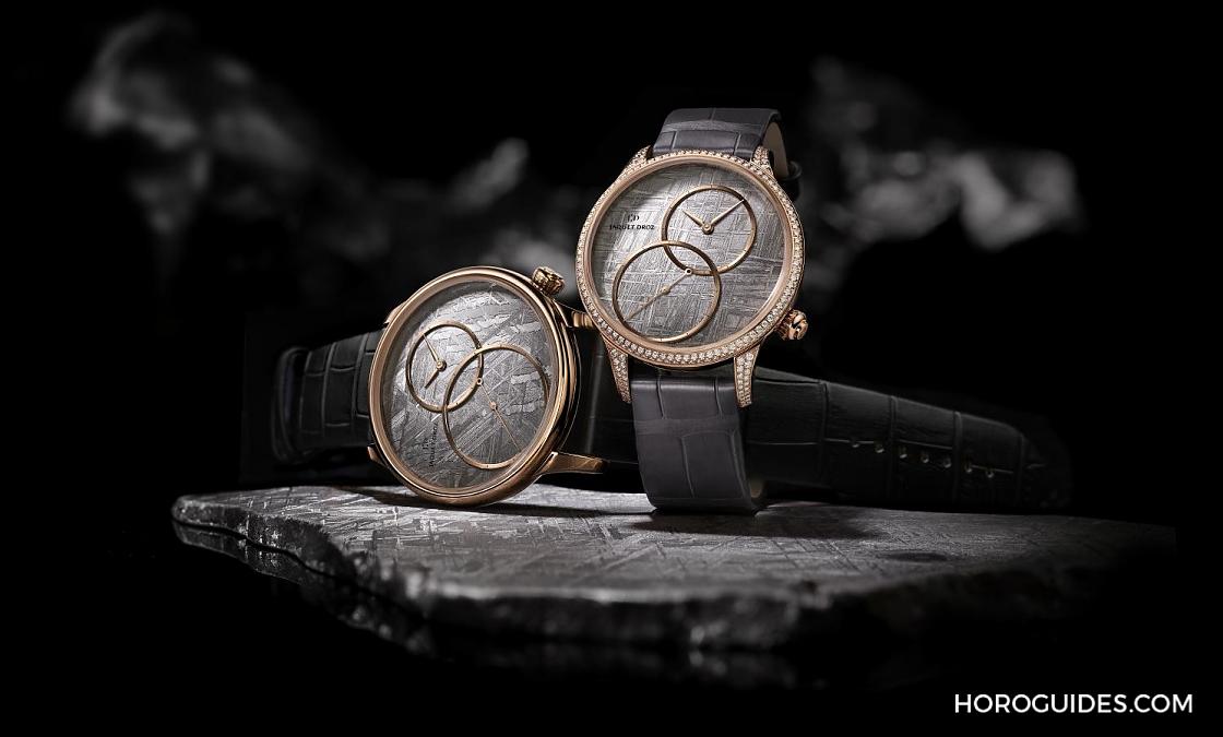 JAQUET DROZ - GRANDE SECONDE - J006013271 - 天外飛來一筆，JAQUET DROZ打造獨一無二的隕石錶盤