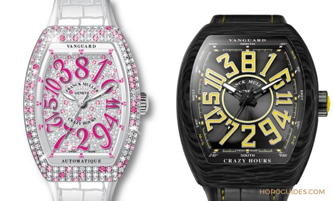 FRANCK MULLER - VANGUARD - V45 CH CARBON - FRANCK MULLER Crazy Hours裝新殼！首度現身Vanguard系列的新作