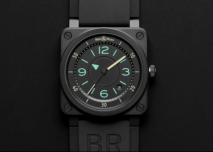 Pre-BASEL 2019 BELL & ROSS 實用雙色顯示BR03-92 BI-COMPASS限量款