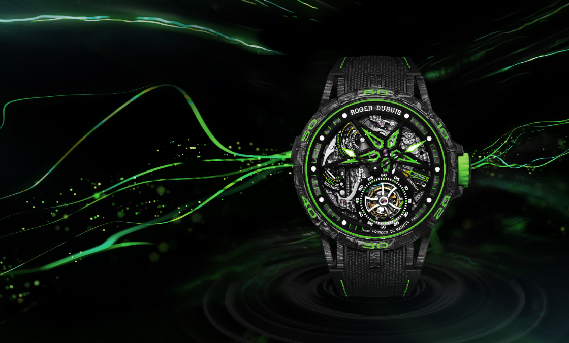 ROGER DUBUIS - EXCALIBUR - RDDBEX0862 - 限量一只!ROGER DUBUIS 三問飛行陀飛輪腕錶