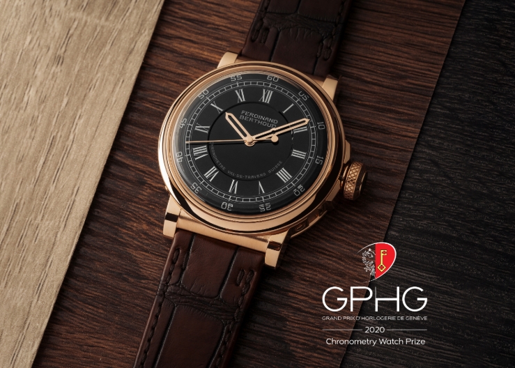 2020 GPHG最佳精準複雜腕錶:FERDINAND BERTHOUD Chronomètre FB 2RE腕錶