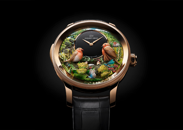 知更報喜響妙音｜JAQUET DROZ Bird Repeater 300th Anniversary Edition