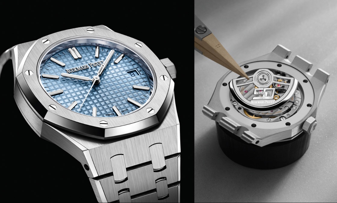 AUDEMARS PIGUET - ROYAL OAK - 15550ST.OO.1356ST.04 - 男女都無法抗拒！愛彼Royal Oak新款37毫米 中性尺寸