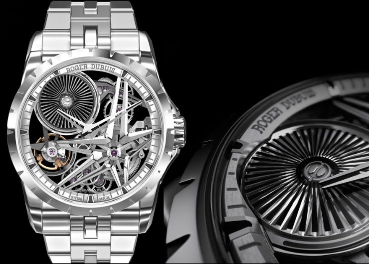 這款自動盤轉起來很迷幻！Roger Dubuis攜手空山基推出Excalibur Sorayama Monobalancier腕錶