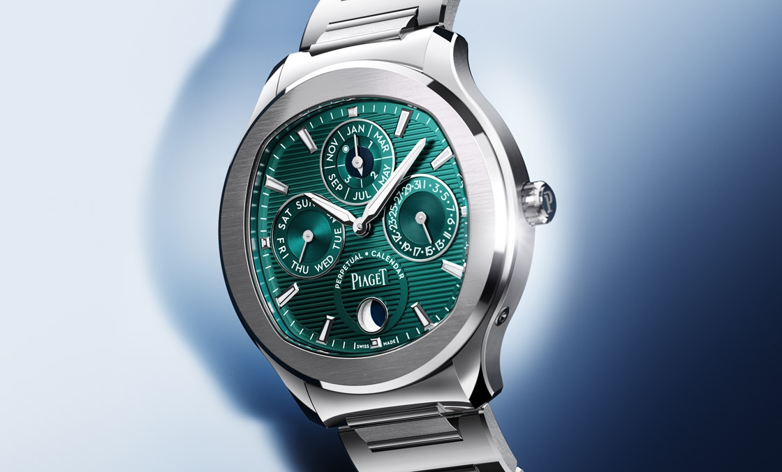 PIAGET - POLO - G0A48005 - 閃耀盛世風華的綠面|Piaget Polo系列礦石綠超薄萬年曆自動腕錶