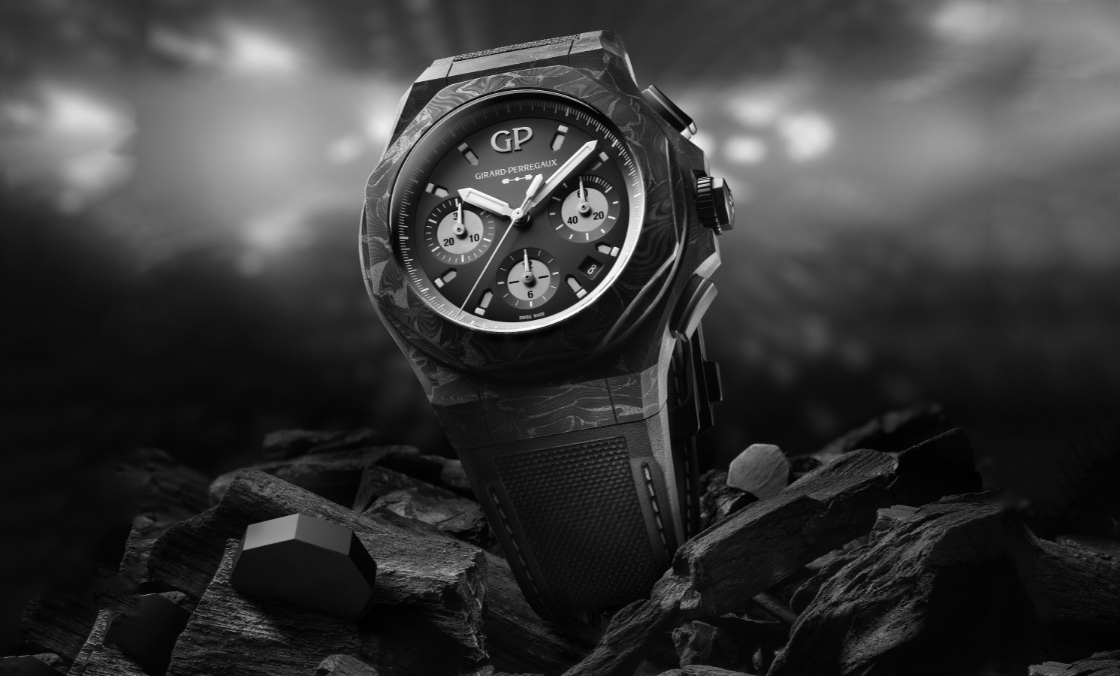 GIRARD-PERREGAUX - LAUREATO - 81060-41-3222-1CX - 令人驚「碳」 創新複合材質新錶登場｜GP Laureato Absolute Chronograph 8Tech