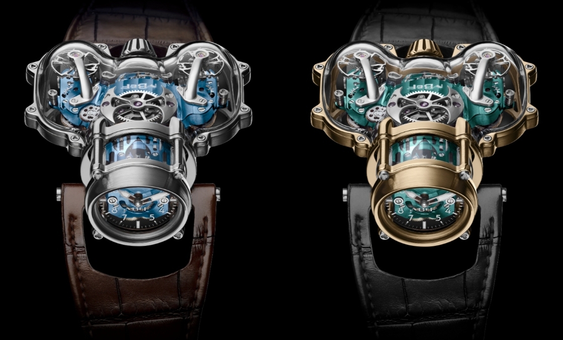 MB&F - HOROLOGICAL MACHINES - 91.SWL.BU - 最美機芯 雙色齊發｜MB&F HM9 Sapphire Vision