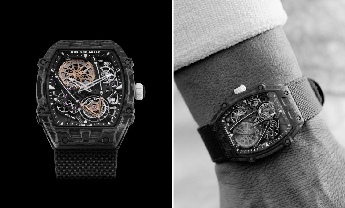 RICHARD MILLE - LIMITED EDITION - RM27-05 - 超輕11.5g錶殼、網球名將輕量合作款終章！RM 27-05 Rafael Nadal飛行陀飛輪腕錶登場