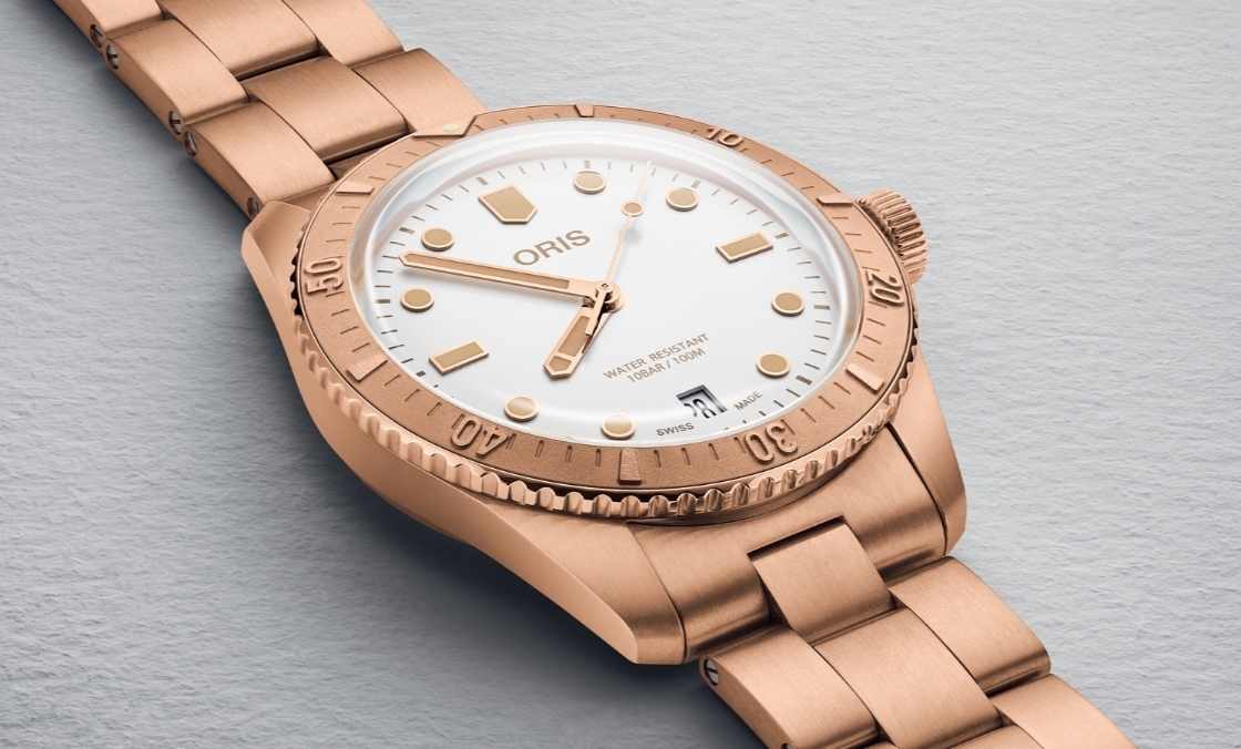 ORIS - DIVERS - 01 733 7771 3151-07 8 19 15 - 冬日純白美學再現!ORIS全新Divers Sixty-Five Cotton Candy 「White Star」白面版登場