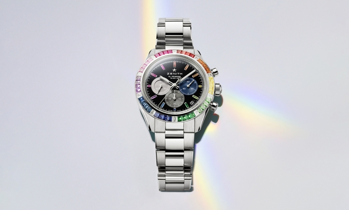 ZENITH - CHRONOMASTER - 45.3104.3600/21.M3100 - 2025 LVMH Watch Week速報：Zenith推出 Chronomaster Sport Rainbow 彩虹腕錶