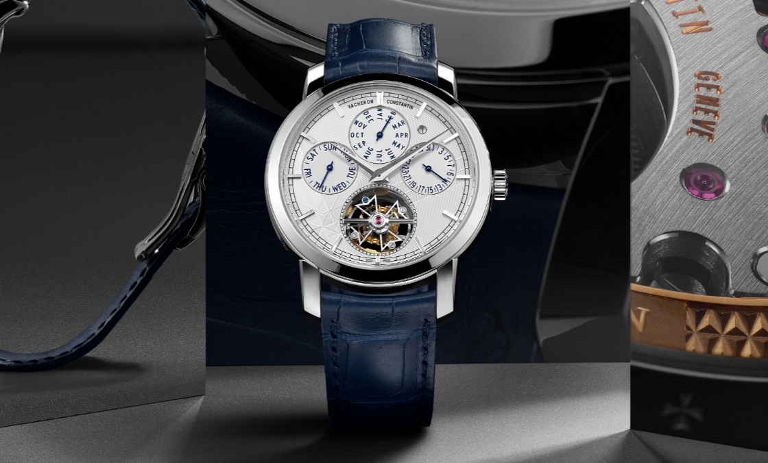 VACHERON CONSTANTIN - TRADITIONNELLE - 6300T/000P-H056 - 270年巔峰獻禮！江詩丹頓Traditionnelle鉑金陀飛輪萬年曆腕錶攜新機芯與精雕飾面同場誌慶