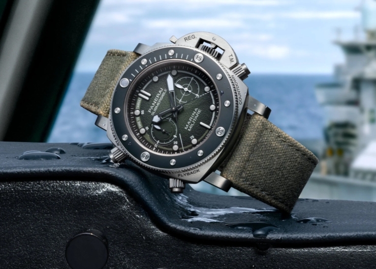 意大利海軍航空新兵報到!PANERAI全新Submersible Chrono Marina Militare體驗版PAM01699登場