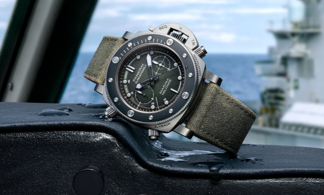 PANERAI - SUBMERSIBLE - PAM01699 - 意大利海軍航空新兵報到!PANERAI全新Submersible Chrono Marina Militare體驗版PAM01699登場
