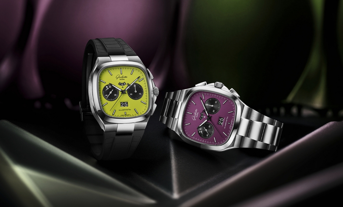 GLASHÜTTE ORIGINAL - Vintage - 1-37-02-20-02-70 - 70年代的腕間未來|GLASHÜTTE ORIGINAL Seventies Chronograph Panorama Date限量新色登場
