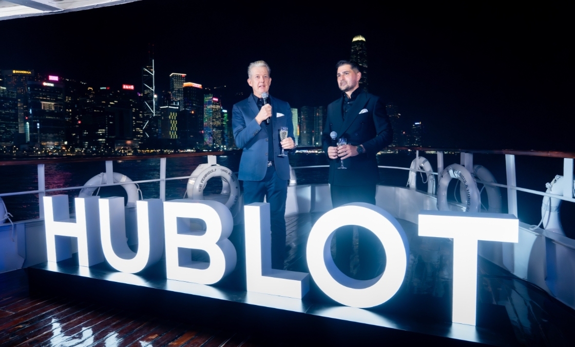 HUBLOT - BIG BANG - 維港夜「世星號」HUBLOT首揭Big Bang Meca-10香港之夜腕錶！陳蕾、Matt Force同慶錶系廿周年