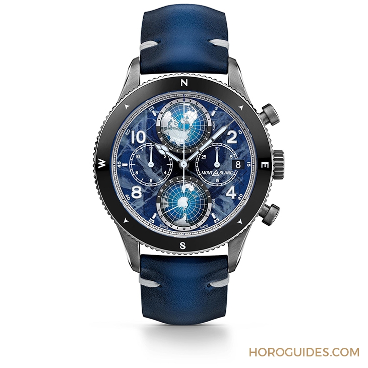 MONTBLANC - 1858 - 129624 - 挑戰極限巔峰！萬寶龍發表1858系列Geosphere世界時間限量零氧腕錶