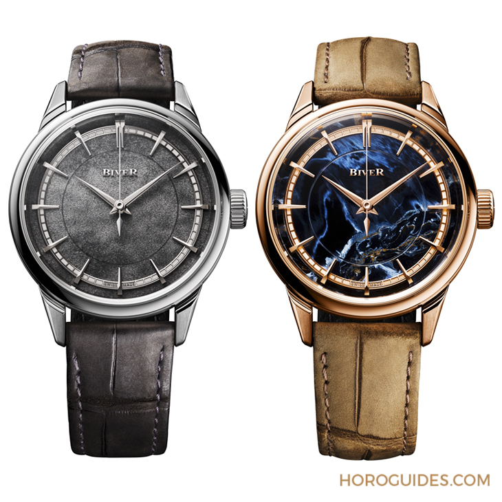 BIVER - AUTOMATIQUE - Automatique Rose Gold - Biver全新Automatique三針腕錶：高端市場再添收藏級別工藝之作