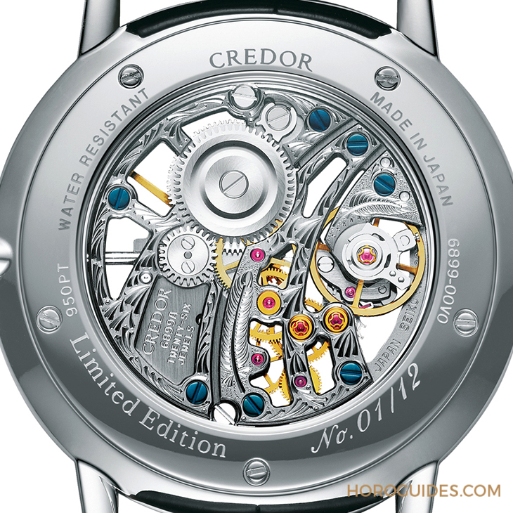 SEIKO - CREDOR - GBBD945 - CREDOR 50週年壓軸限量款：「金羽UTD鏤空腕錶」極致登場