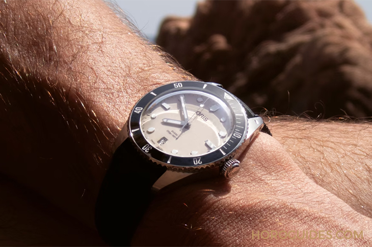ORIS - DIVERS - 01 733 7795 4054-Set - 1960年代復古味|Oris Divers Date系列升級亮相