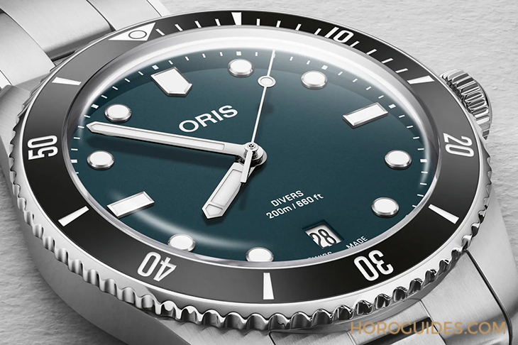 ORIS - DIVERS - 01 733 7795 4054-Set - 1960年代復古味|Oris Divers Date系列升級亮相