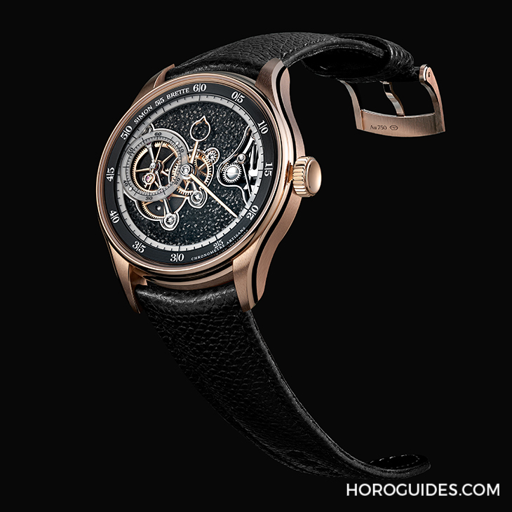SIMON BRETTE - SIMON BRETTE - （CHRONOMÈTRE ARTISANS ROSE GOLD） - 細節進化！新銳獨立製錶師Simon Brette旋風又起，推出黑金新作Chronomètre Artisans Rose