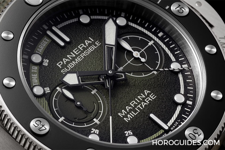 PANERAI - SUBMERSIBLE - PAM01699 - 意大利海軍航空新兵報到！PANERAI全新Submersible Chrono Marina Militare體驗版PAM01699登場