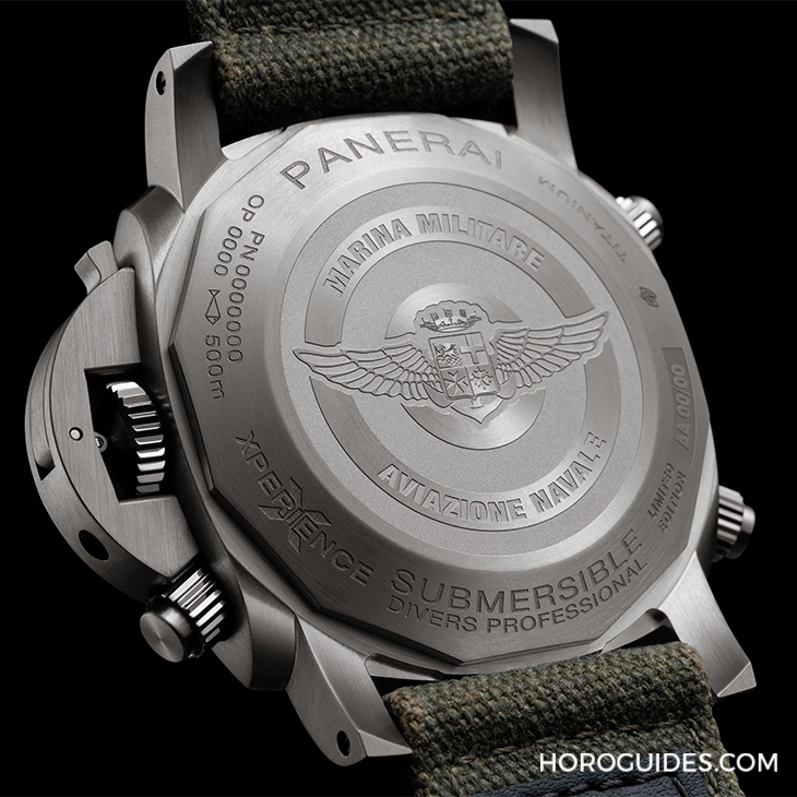 PANERAI - SUBMERSIBLE - PAM01699 - 意大利海軍航空新兵報到！PANERAI全新Submersible Chrono Marina Militare體驗版PAM01699登場