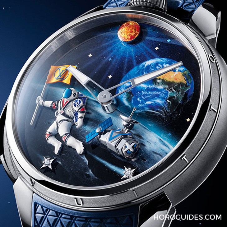 LOUIS VUITTON - TAMBOUR - W9TI12 - 當高級製錶飛向宇宙！LOUIS VUITTON推出全新工藝傑作Tambour Taiko Galactique