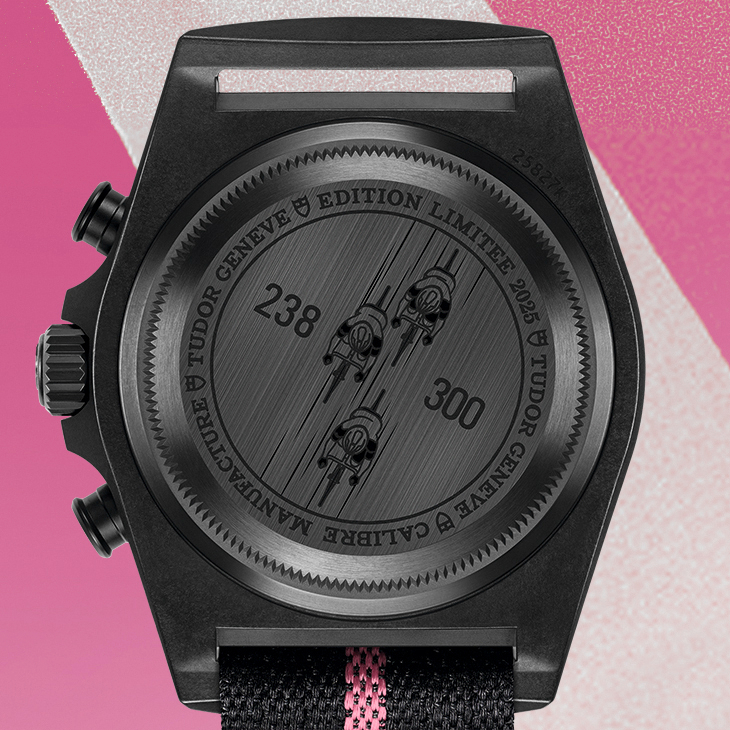 TUDOR - PELAGOS - M25827KNRS-0001 - 向粉紅戰衣致敬！TUDOR帝舵表推出限量Pelagos FXD Chrono「粉紅款」腕錶