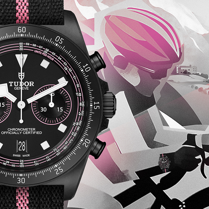 TUDOR - PELAGOS - M25827KNRS-0001 - 向粉紅戰衣致敬！TUDOR帝舵表推出限量Pelagos FXD Chrono「粉紅款」腕錶