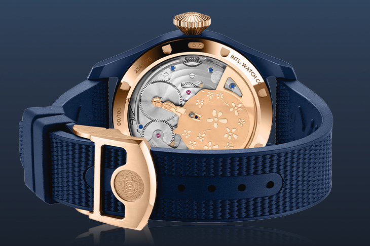 IWC - PILOT - IW504901 - 深藍陶瓷詮釋詩意經典,IWC小王子萬年曆陀飛輪腕錶IW504901限量登場