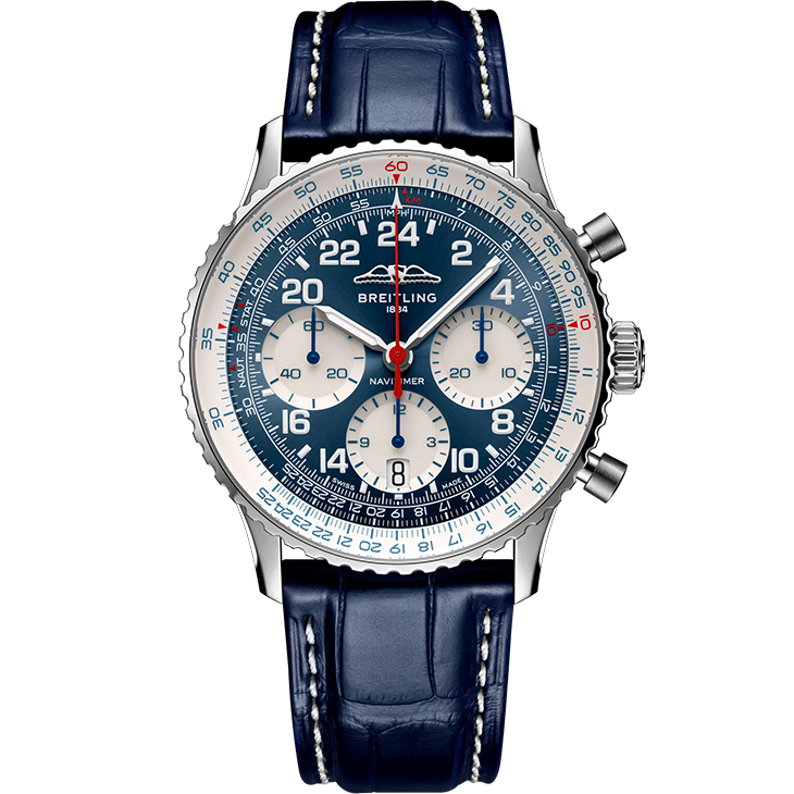 BREITLING - NAVITIMER - LB0240211C1P1 - 太空傳奇Scott Carpenter百年誕辰｜BREITLING推出限量版Navitimer Cosmonaute百年紀念款腕錶 