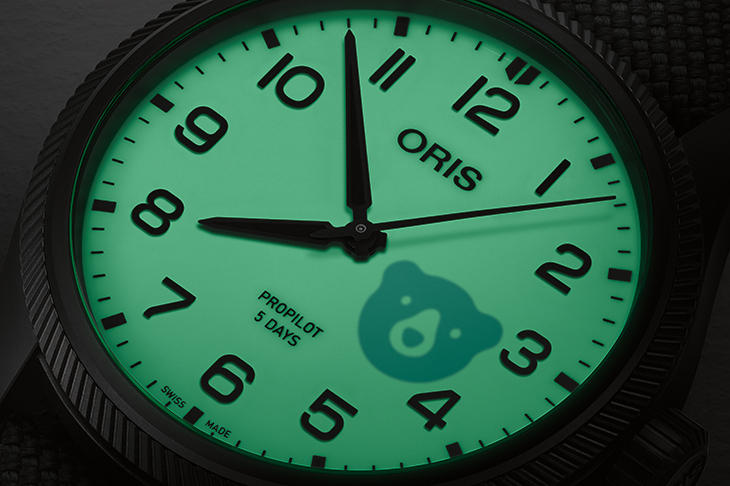 ORIS - PROPILOT - 01 400 7803 4781-Set - 夜光小熊悄然現身！ORIS全新Hölstein Edition 2025登場