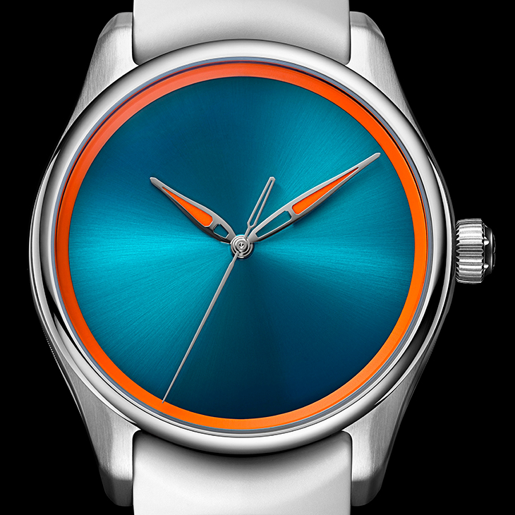 H. MOSER & CIE - PIONEER - 3201-1202 - 色彩衝擊的極限操作：H. Moser開拓者Spiced Aqua系列亮相