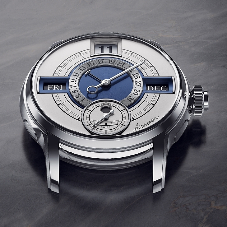 BERNERON - QUANTIEME - Quantieme Annuel silver - 從 Mirage 到年曆：獨立製錶新秀Berneron 的突破新作