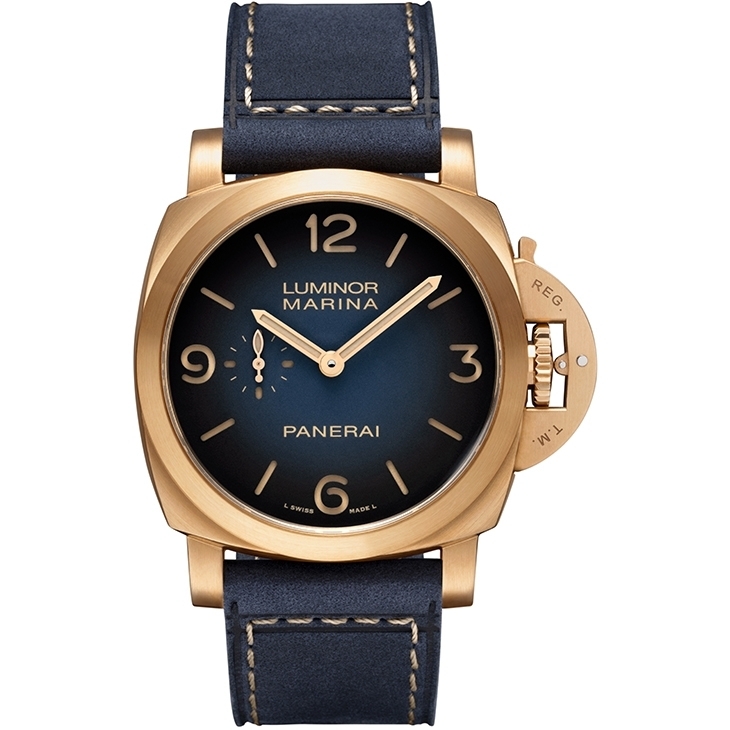 PANERAI - LUMINOR MARINA - PAM01678 - 青銅美學再進化！PANERAI Luminor Marina PAM01678承載海洋回憶