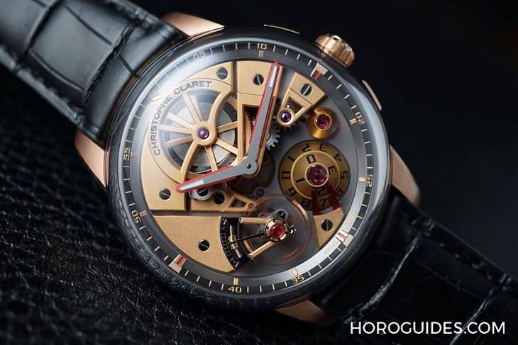 CHRISTOPHE CLARET - TRADITIONAL COMPLICATIONS - [SIHH]你今天「按」了嗎？  大師的Memo錶就是健忘救星