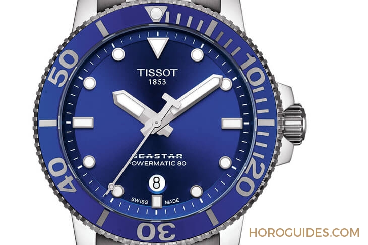 TISSOT - Seastar - T120.407.17.041.00 - [BASEL 2018]TISSOT超值入門潛水錶，陶瓷圈Seastar 1000