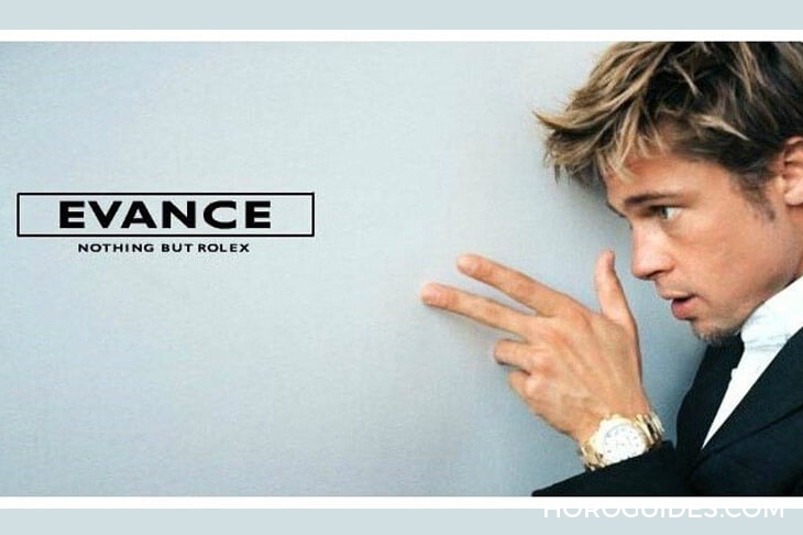 BREITLING - [名人錶盒]盤點百年靈代言人Brad Pitt的名錶收藏，除了PP、勞力士還有......