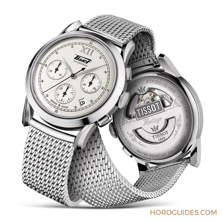 TISSOT - HERITAGE - T66.1.782.33 - 重獲新生的博物館級時計,細節就是到位-TISSOT Heritage 1948