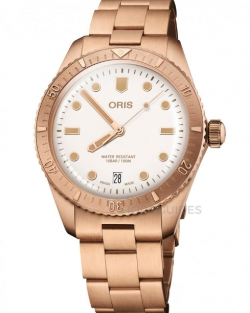 ORIS - DIVERS - 01 733 7771 3151-07 8 19 15 - 冬日純白美學再現！ORIS全新Divers Sixty-Five Cotton Candy 「White Star」白面版登場