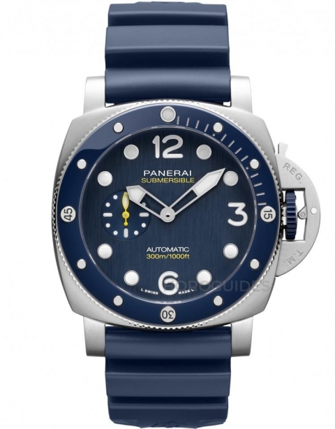 PANERAI - SUBMERSIBLE - PAM01676 - 敬20年情誼，Panerai再度以大探險家Mike Horn之名推出聯名錶 PAM01676