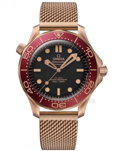 OMEGA - SEAMASTER - 210.90.42.20.01.003 - 全新OMEGA Seamaster Diver 300M酒紅圈，復古青銅金質感再升級