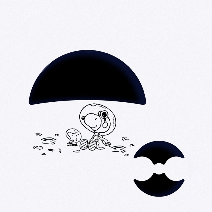 SWATCH - BIOCERAMIC - SO33N702L - 一日限定Snoopy Again！MoonSwatch「爆米花月」最新登場