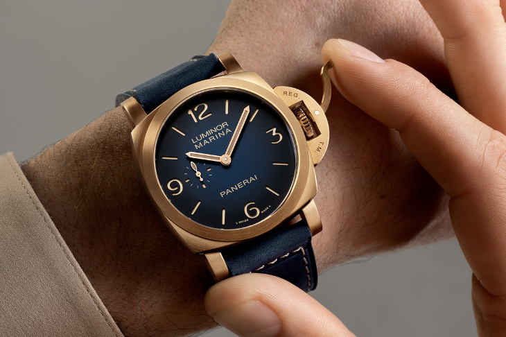 PANERAI - LUMINOR MARINA - PAM01678 - 青銅美學再進化！PANERAI Luminor Marina PAM01678承載海洋回憶