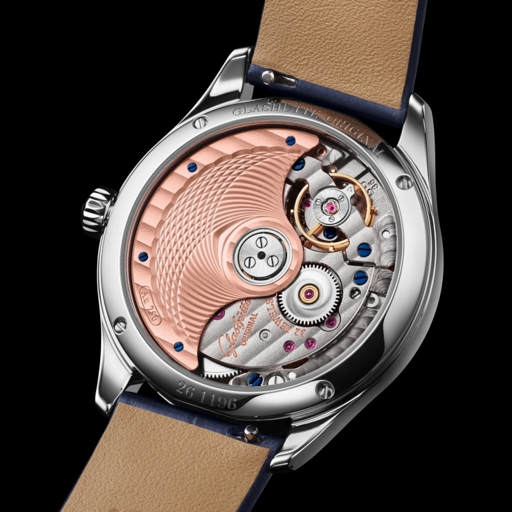 GLASHÜTTE ORIGINAL - LADIES - 1-35-14-04-12-04 - 格拉蘇蒂原創 Serenade Luna 小夜曲月相腕錶「天際藍」:一枚以城市天空為靈感的女錶