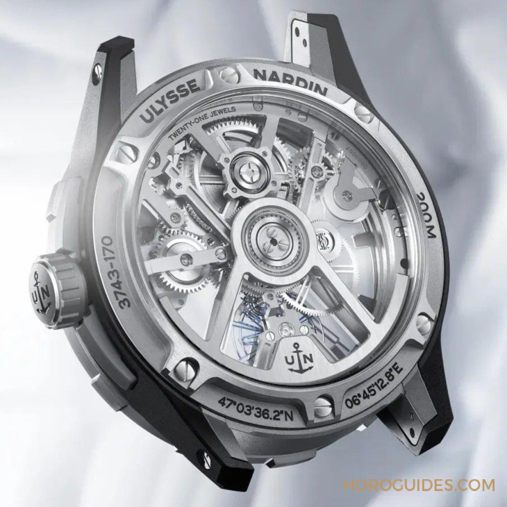 ULYSSE NARDIN - DIVER - 3743-170-2A/0A - 最輕潛水錶！ULYSSE NARDIN全新Diver [Air]突破輕巧極限