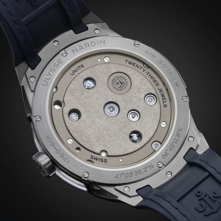 ULYSSE NARDIN - Blast - 1760-401LE-4A-MAIL/3A - 自由之輪再進化！ULYSSE NARDIN限量新作Blast [Free Wheel Maillechort] 登場