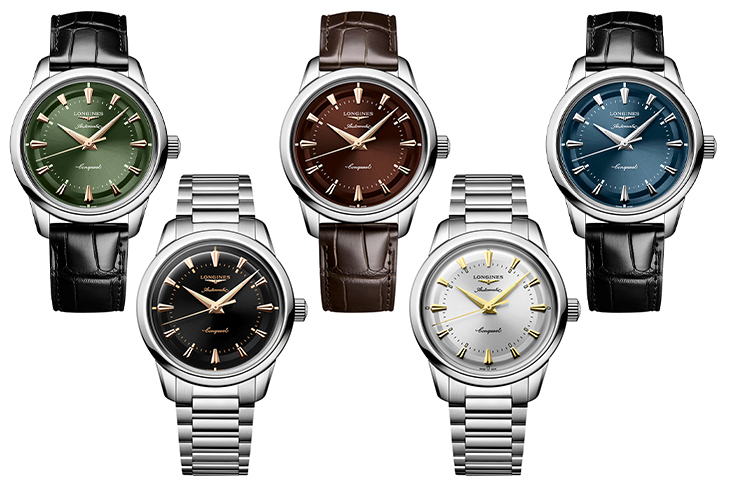 LONGINES - CONQUEST - L1.649.4.62.2 - 經典復刻，優雅列陣｜LONGINES推出Conquest Heritage系列全新錶款